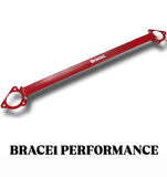 BRACE1 PERFORMANCE STRUT TOWER BAR 2018-2025 HONDA ACCORD RED
