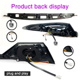 SMOKED LED TAIL LIGHTS FOR 2018–2024 TOYOTA CAMRY (WITH TRUNK LID LIGHT)