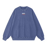 BRACE1 Performance – Snow-Washed Oversized Sweatshirt