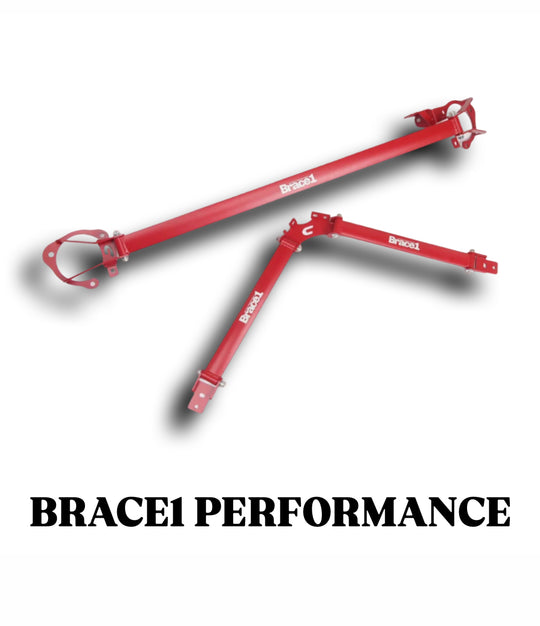 Front Upper Strut Tower Bar for Subaru BRZ 2013+ / Toyota 86 / Scion FR-S | RED | Precision Fit | Race-Spec Handling Upgrade