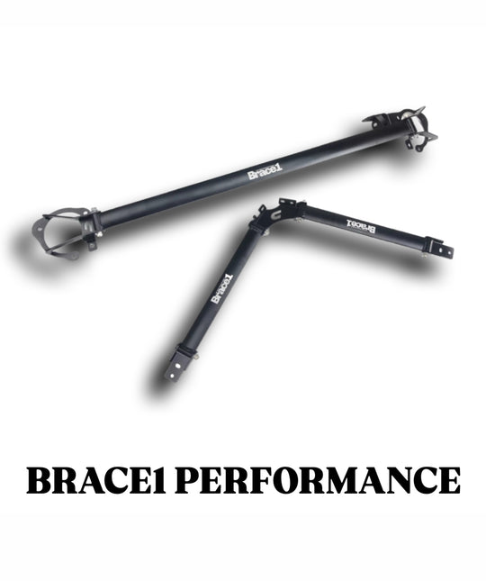 Front Upper Strut Tower Bar for Subaru BRZ 2013+ / Toyota 86 / Scion FR-S | Black | Precision Fit | Race-Spec Handling Upgrade