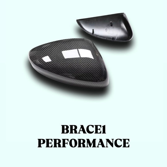 Real Carbon Fiber Mirror Cap Replacements for Honda Accord 2018–2022 | JDM Style
