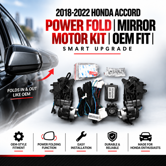 POWER FOLDING MIRROR MOTOR KIT FOR 2018-2022 HONDA ACCORD