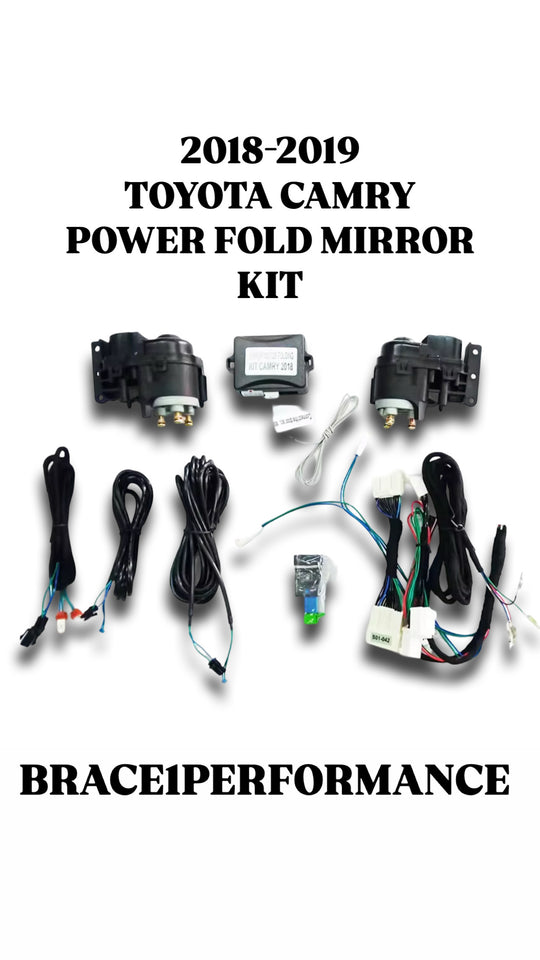 2018-2023 TOYOTA CAMRY POWER FOLD MIRROR KIT