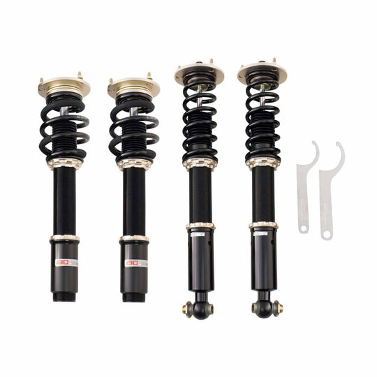 BC Racing BR Series Coilovers — Fits 2004–2005 BMW 545i; 2004–2007 BMW 525i; 2004–2007 BMW 530i; 2006–2010 BMW 550i; 200