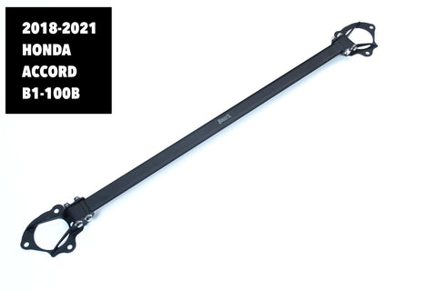 BRACE1 PERFORMANCE STRUT TOWER BAR  2018-2022 HONDA ACCORD BLK